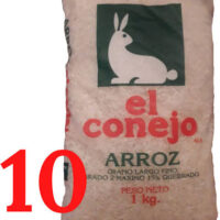 ARROZ CONEJO G2  10 x 1 K