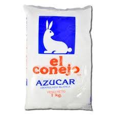 AZUCAR BLANCA EL CONEJO x 1 K.