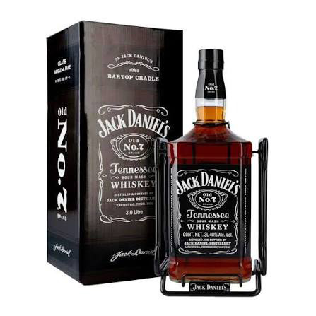 WHISKY JACK DANIEL´S TENNESSEE N° 7 COLUMPIO x 3 LT (BOT)
