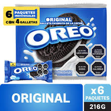 GALLETA OREO ORIGINAL PACK 6 x 36 g