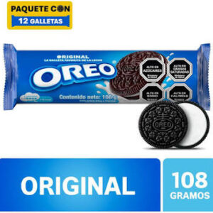 GALLETAS OREO ROLLO ORIGINAL x 108 gr