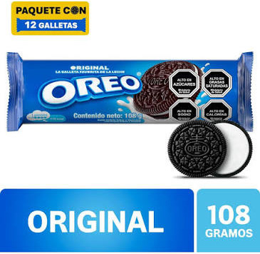 GALLETAS OREO ROLLO ORIGINAL x 108 gr