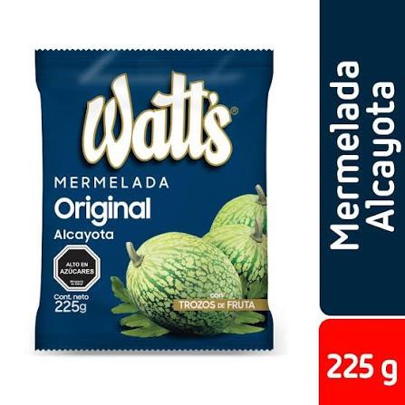 MERMELADA WATT´S ALCAYOTA x 225 g
