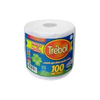 TOALLA DE PAPEL NOVA TREBOL MEGA ROLLO x 100 mts