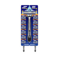 MAQUINA AFEITAR PRESTOBARBA GILLETE 3 HOJAS x 12 und